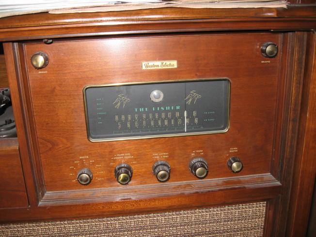 Fisher Custom Electra II Console Radio